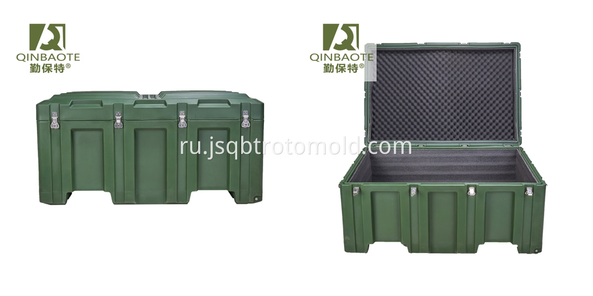 Large safety rotomolding case
